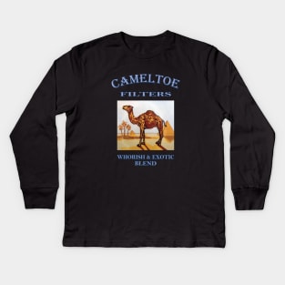 Camel Toe Filters Kids Long Sleeve T-Shirt